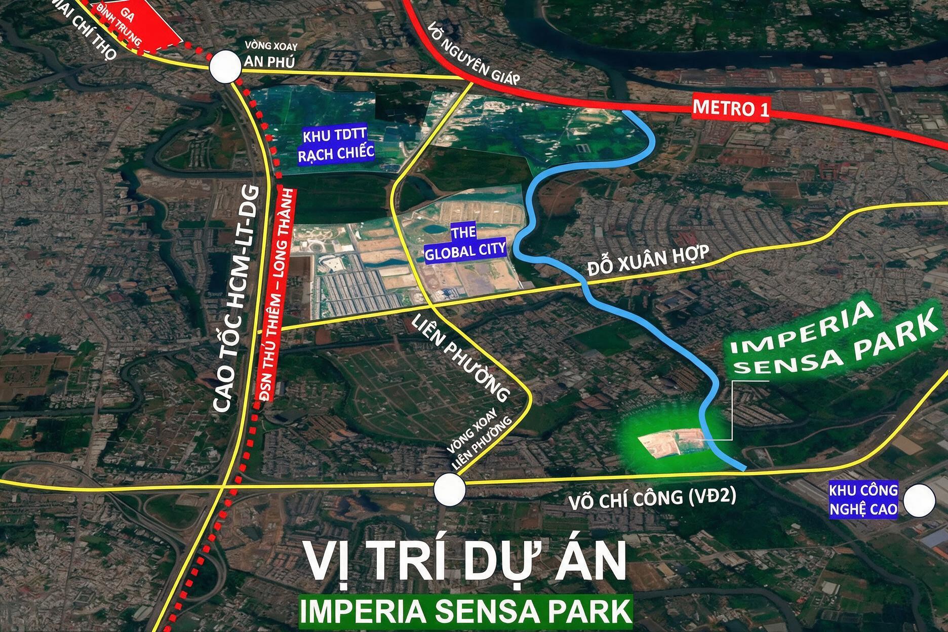 Vị trí Imperia Sensa Park
